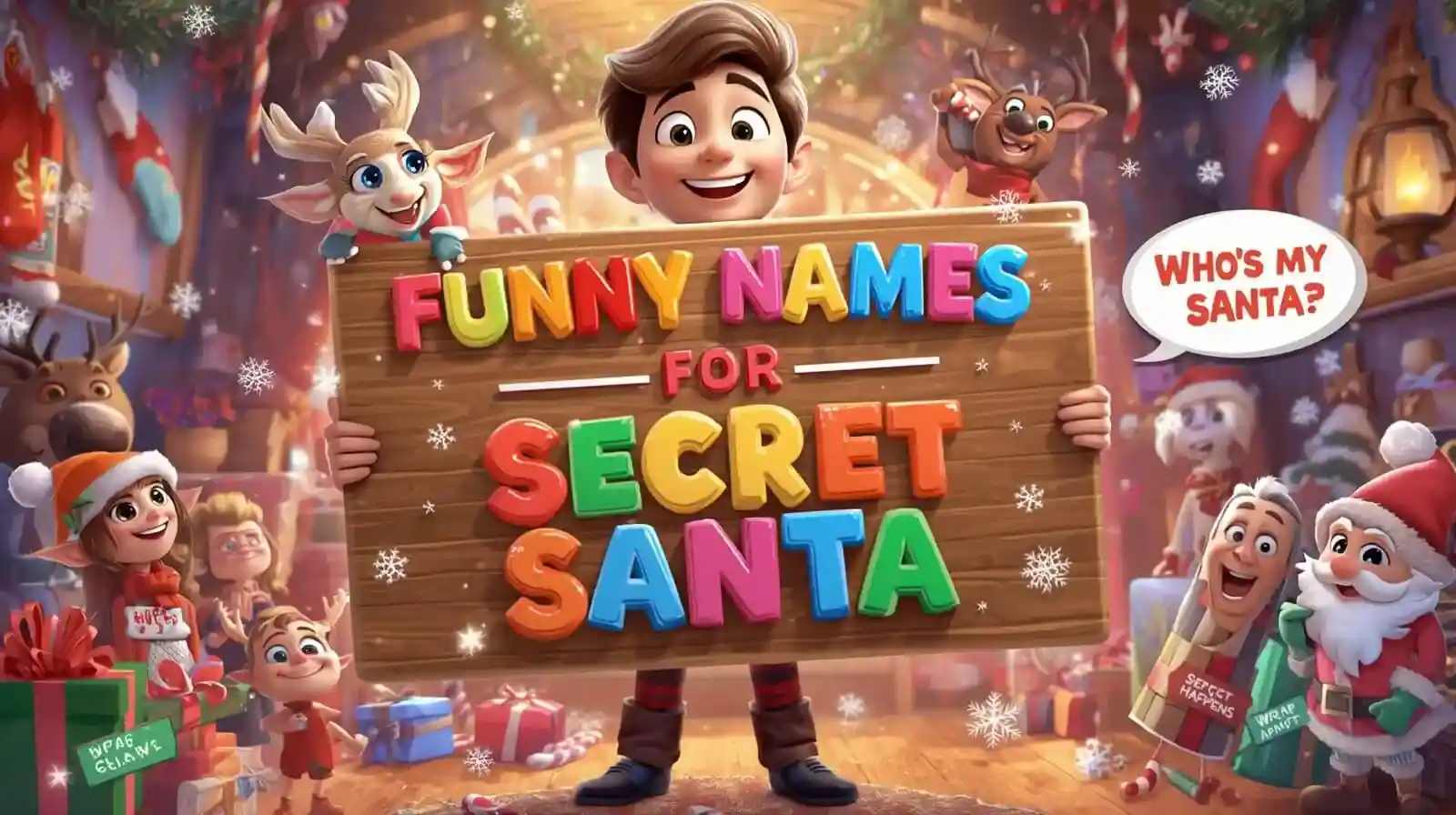 funny names for secret santa