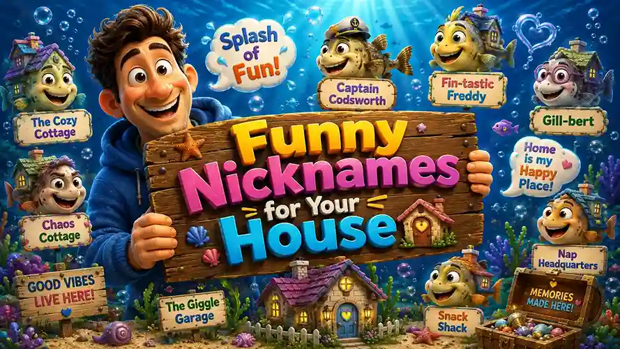 funny nicknames for your house