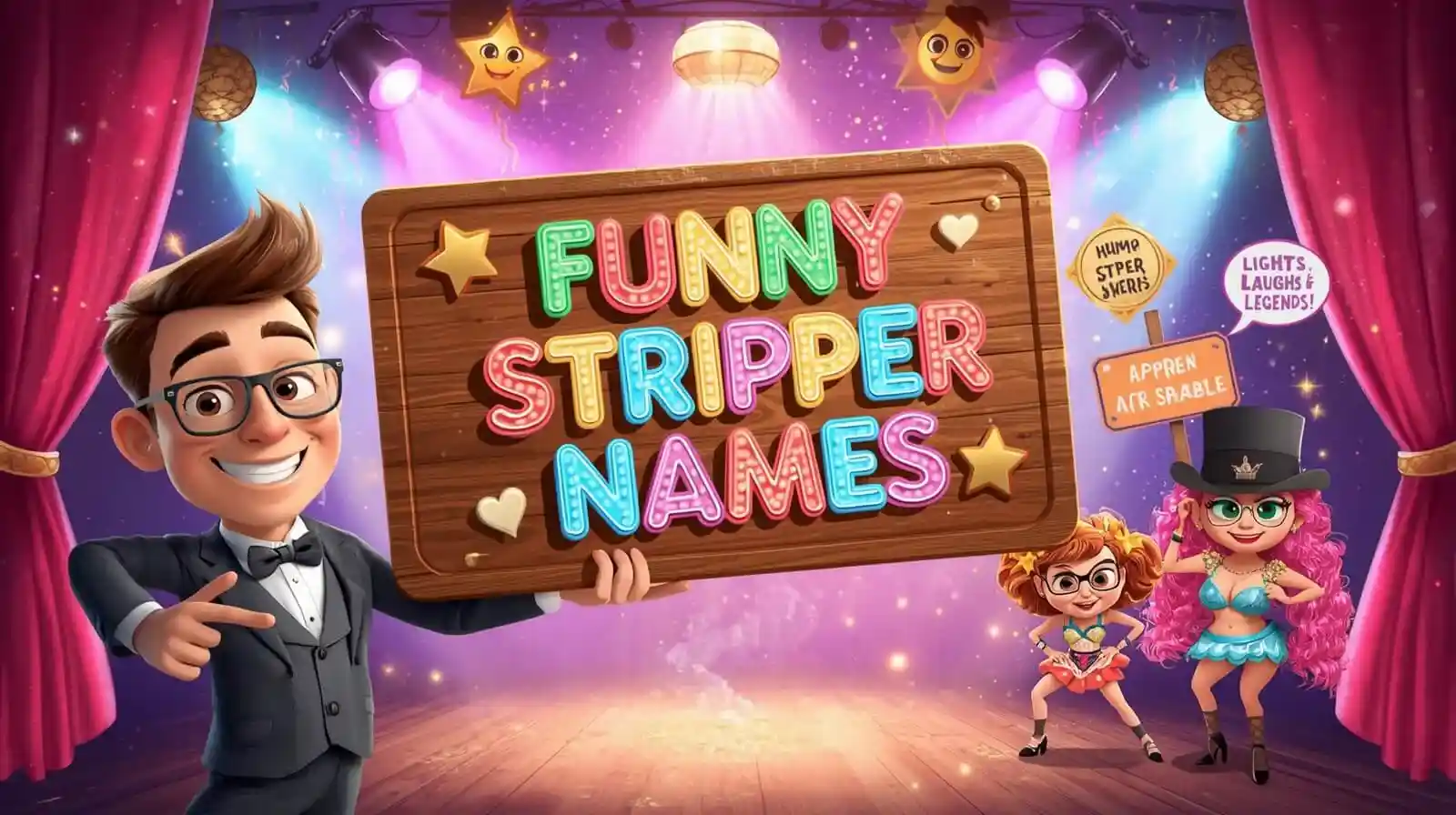 funny stripper names