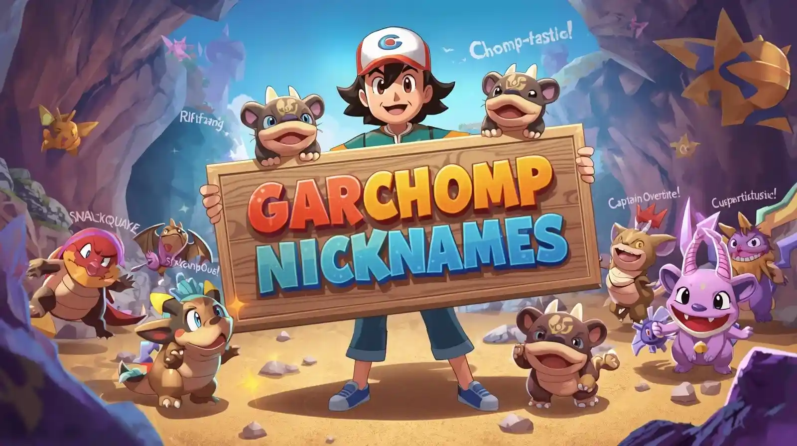 garchomp nicknames