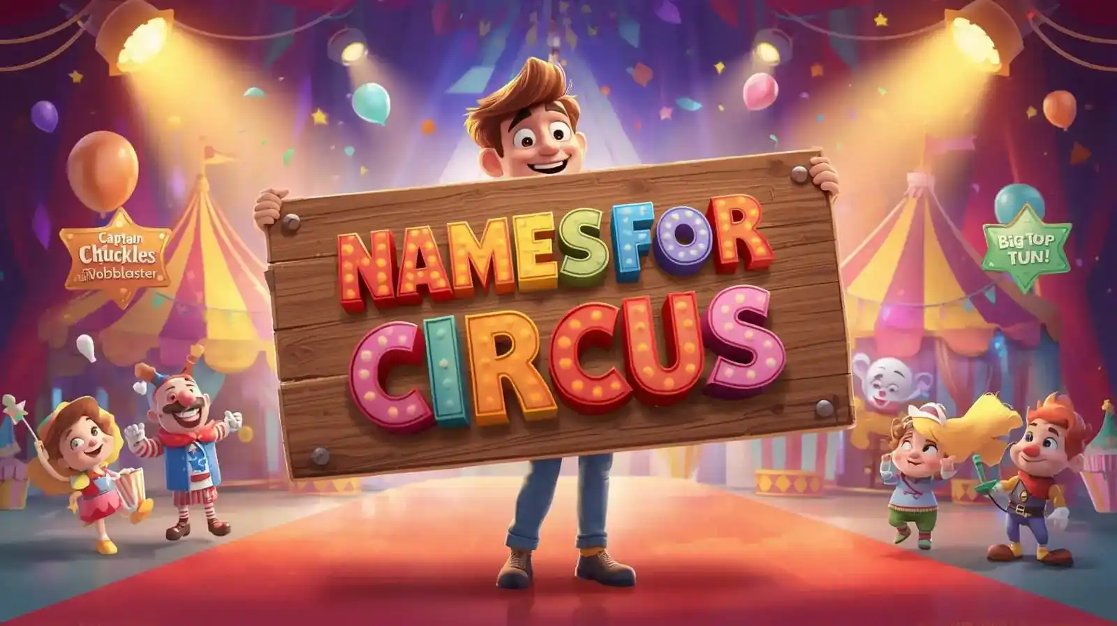 names for circus