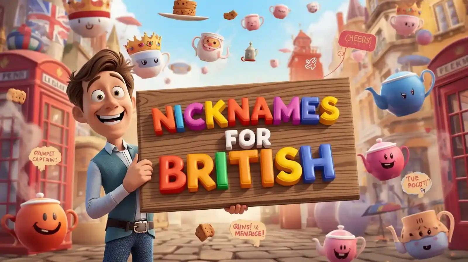 nicknames for british