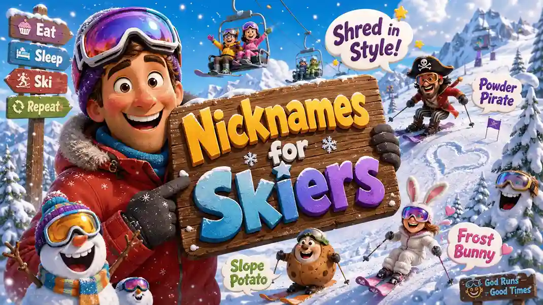 nicknames for skiers