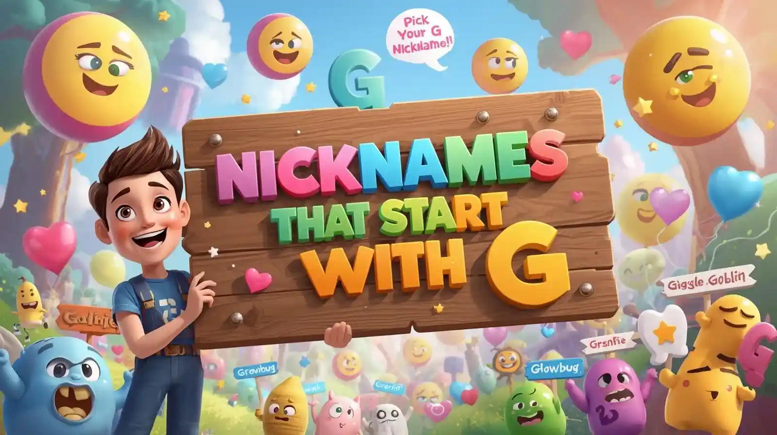 nicknames that start with g